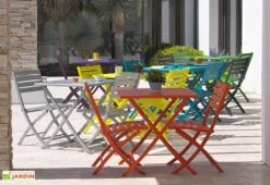 Guéridon Pliant Marius 70x70