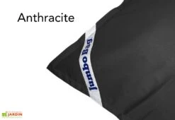 Housse Pour Pouf Géant Jumbo Bag Original 8 Housse Pour Pouf Géant Jumbo Bag Original -Hevea Jardin Magasin housse pouf geant jumbo bag original anthracite