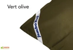 Housse Pour Pouf Géant Jumbo Bag Original 9 Housse Pour Pouf Géant Jumbo Bag Original -Hevea Jardin Magasin housse pouf geant jumbo bag original vert olive