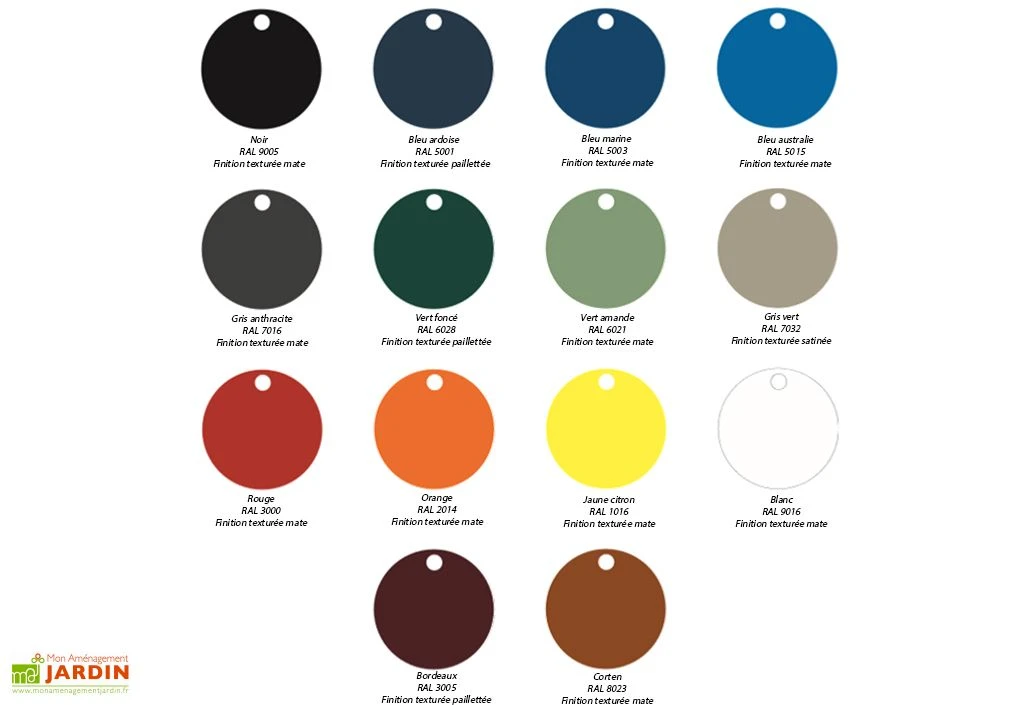 Table De Jardin En Métal – Nérium 4 Table De Jardin En Métal – Nérium – Image 4