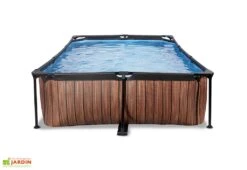 EXIT TOYS Piscine Hors Sol Tubulaire Rectangulaire – 300 X 200 X 65 Cm 9 EXIT TOYS Piscine Hors Sol Tubulaire Rectangulaire – 300 X 200 X 65 Cm -Hevea Jardin Magasin piscine enfant 3x2m tubulaire hors sol exit toys