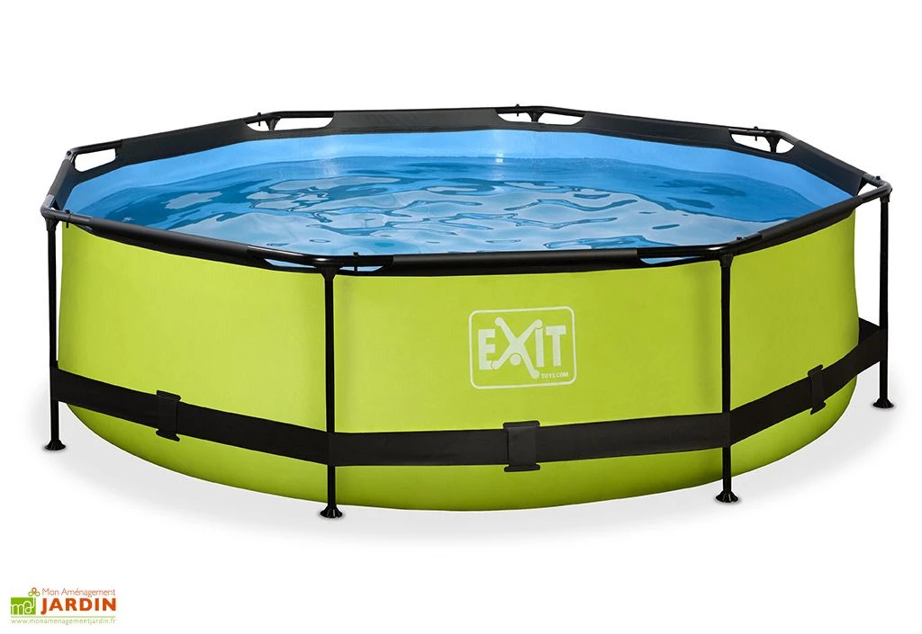 EXIT TOYS Piscine Hors Sol Tubulaire Ronde – 300 X 76 Cm 3 EXIT TOYS Piscine Hors Sol Tubulaire Ronde – 300 X 76 Cm – Image 3