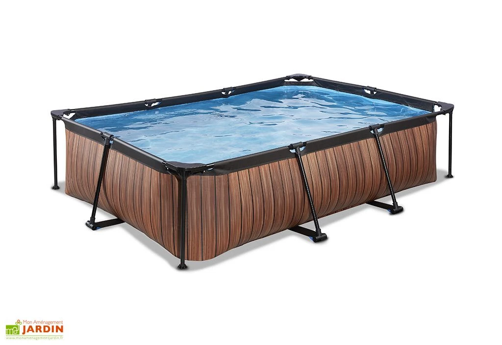 EXIT TOYS Piscine Hors Sol Tubulaire Rectangulaire – 300 X 200 X 65 Cm 2 EXIT TOYS Piscine Hors Sol Tubulaire Rectangulaire – 300 X 200 X 65 Cm – Image 2