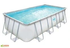 Piscine Hors-sol Tubulaire Rectangulaire – 5,49 X 2,74 X 1,32 M