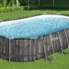 Piscine Hors-sol Tubulaire Ovale – 6,1 X 3,6 X 1,2 M