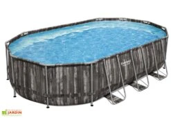 Piscine Hors-sol Tubulaire Ovale – 6,1 X 3,6 X 1,2 M -Hevea Jardin Magasin piscine jardin pvc