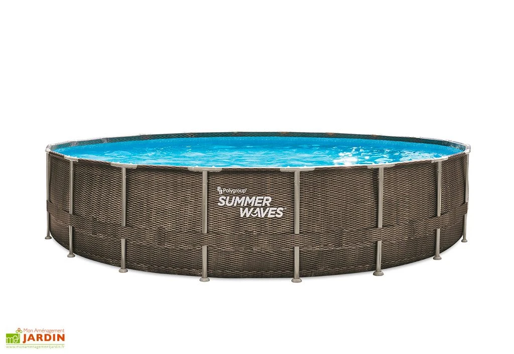 Summer Waves Piscine Hors-sol Tubulaire Ronde ∅610 X 105 Cm – PVC Bleu 2 Summer Waves Piscine Hors-sol Tubulaire Ronde ∅610 X 105 Cm – PVC Bleu – Image 2