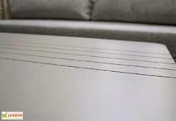 Salon De Jardin 5 Places En Aluminium Napoli Gris 9 Salon De Jardin 5 Places En Aluminium Napoli Gris -Hevea Jardin Magasin plateau table basse aluminium salon jardin