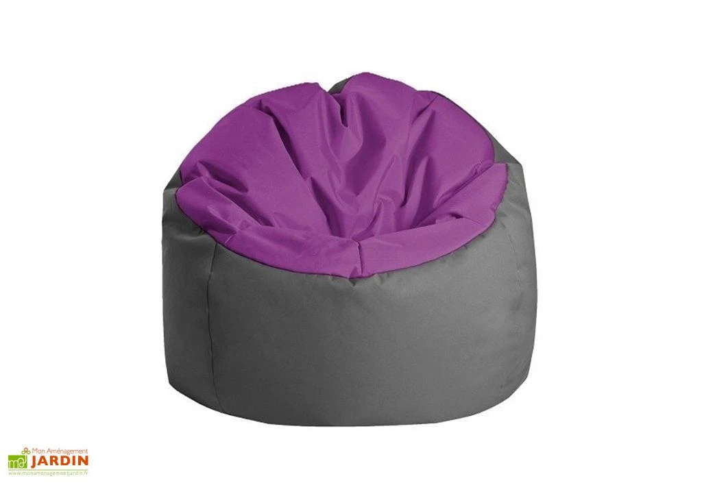 Pouf Géant Extérieur Bicolore - Bowie Original 1 Pouf Géant Extérieur Bicolore - Bowie Original