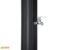 Douche Solaire 20 L En Aluminium Jolly Go - Anthracite -Hevea Jardin Magasin robinet douche solaire jolly go anthracite