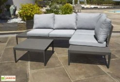Salon De Jardin 4 Places En Aluminium Ankara Anthracite 8 Salon De Jardin 4 Places En Aluminium Ankara Anthracite -Hevea Jardin Magasin salon de jardin 4 places aluminium ankara 1