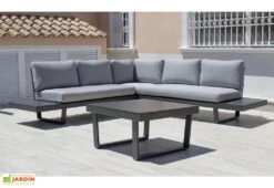 Hevea Salon De Jardin Bas En Aluminium Loira – 5 Places