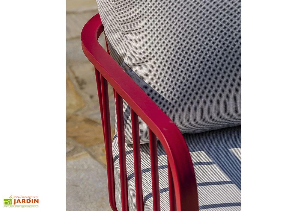 Salon De Jardin 4 Places En Aluminium Apolline 4 Salon De Jardin 4 Places En Aluminium Apolline – Image 4