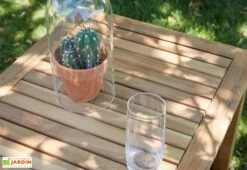 Salon De Jardin 6 Places Acacia – 1 Canapé, 1 Table Basse 2 Fauteuils -Hevea Jardin Magasin salon jardin acacia blanc 4