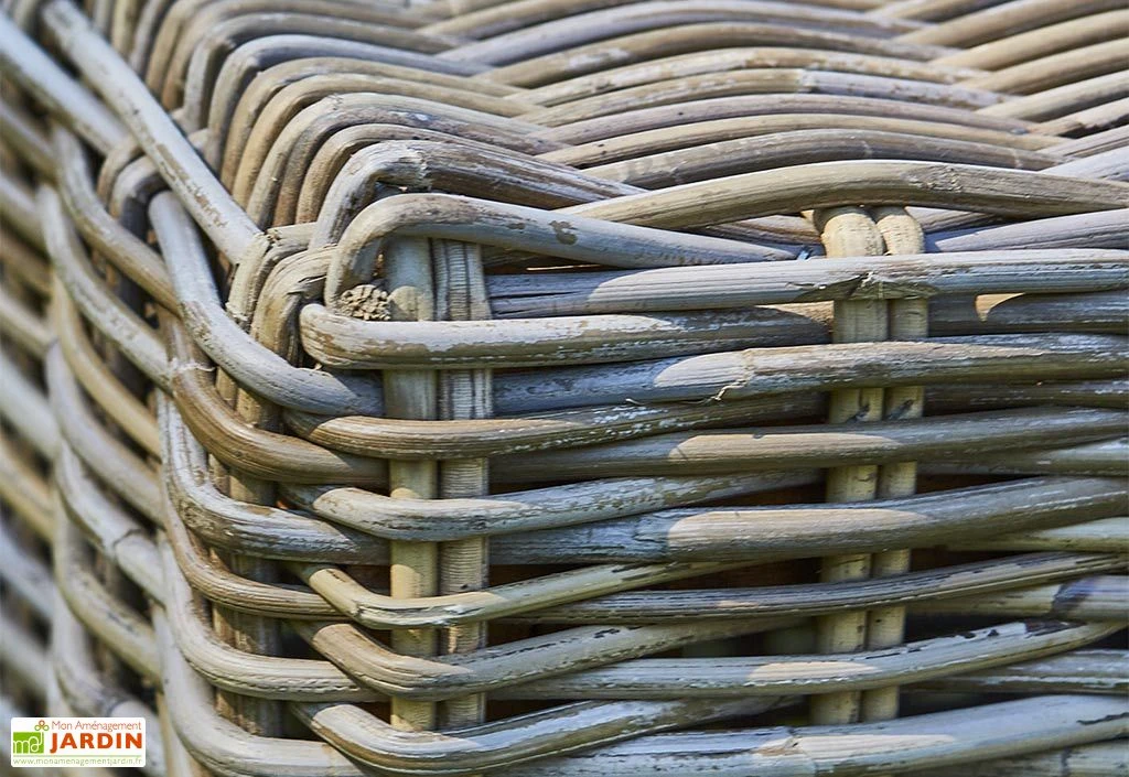 Salon De Jardin En Kubu 4/5 Places – 2 Tables, 1 Canapé Et 2 Fauteuils 6 Salon De Jardin En Kubu 4/5 Places – 2 Tables, 1 Canapé Et 2 Fauteuils – Image 6