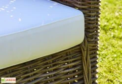 Salon De Jardin En Kubu 4/5 Places – 1 Table, 1 Canapé Et 2 Fauteuils 9 Salon De Jardin En Kubu 4/5 Places – 1 Table, 1 Canapé Et 2 Fauteuils -Hevea Jardin Magasin salon jardin kubu une table 7