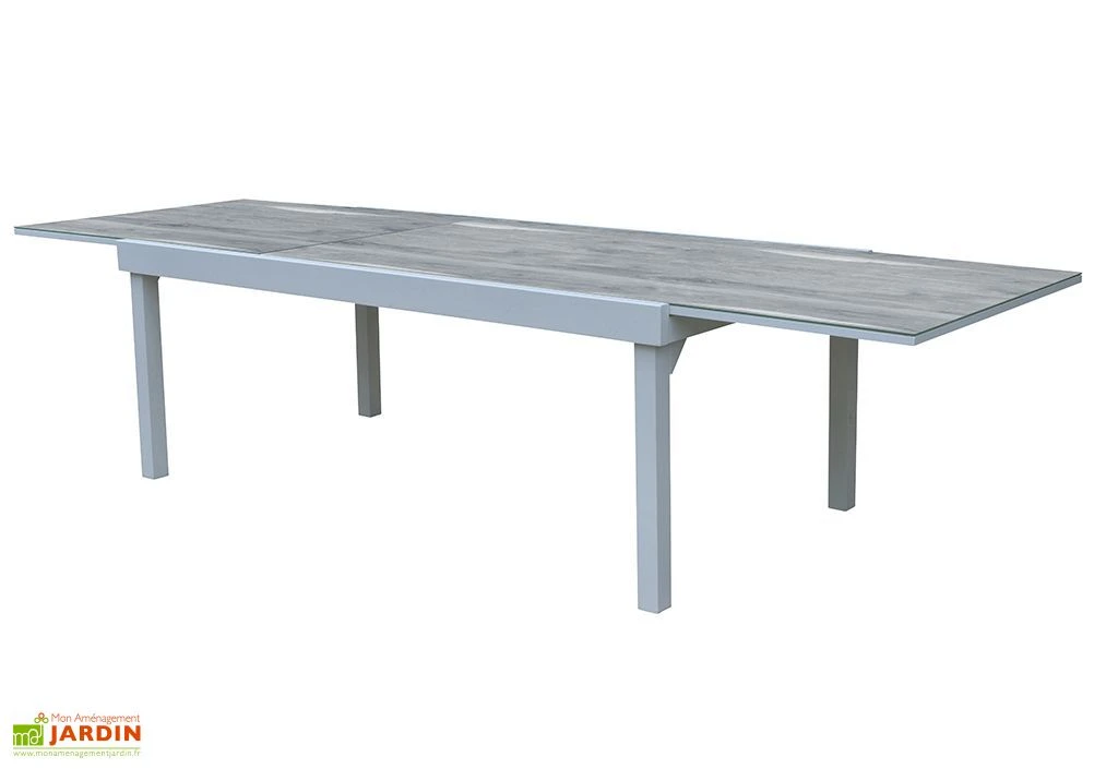 Salon De Jardin Aluminium : Table Extensible 200/320 Cm + Fauteuils 3 Salon De Jardin Aluminium : Table Extensible 200/320 Cm + Fauteuils – Image 3