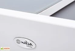 Salon De Jardin Modulo : Table Extensible + 8 Fauteuils -Hevea Jardin Magasin salon jardin modulo wilsa table extensible fauteuils aluminium verre 3 1 3