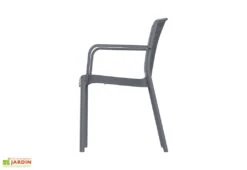 Salon De Jardin En Résine – 6 Personnes -Hevea Jardin Magasin salon jardin re sine gris 02