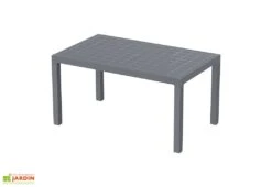 Salon De Jardin En Résine – 6 Personnes -Hevea Jardin Magasin salon jardin re sine gris 03