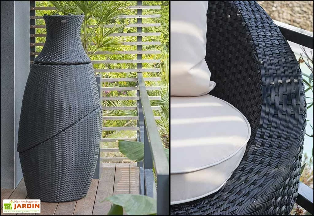 Salon De Jardin Totem : 2 Fts + 1 Table Basse 2 Salon De Jardin Totem : 2 Fts + 1 Table Basse – Image 2