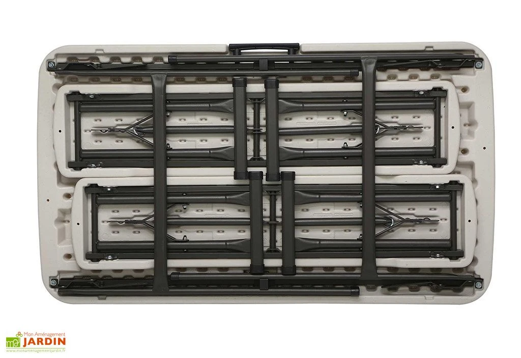 Table De Camping + 2 Bancs En PEHD Lifetime (107x 61x71cm) 2 Table De Camping + 2 Bancs En PEHD Lifetime (107x 61x71cm) – Image 2