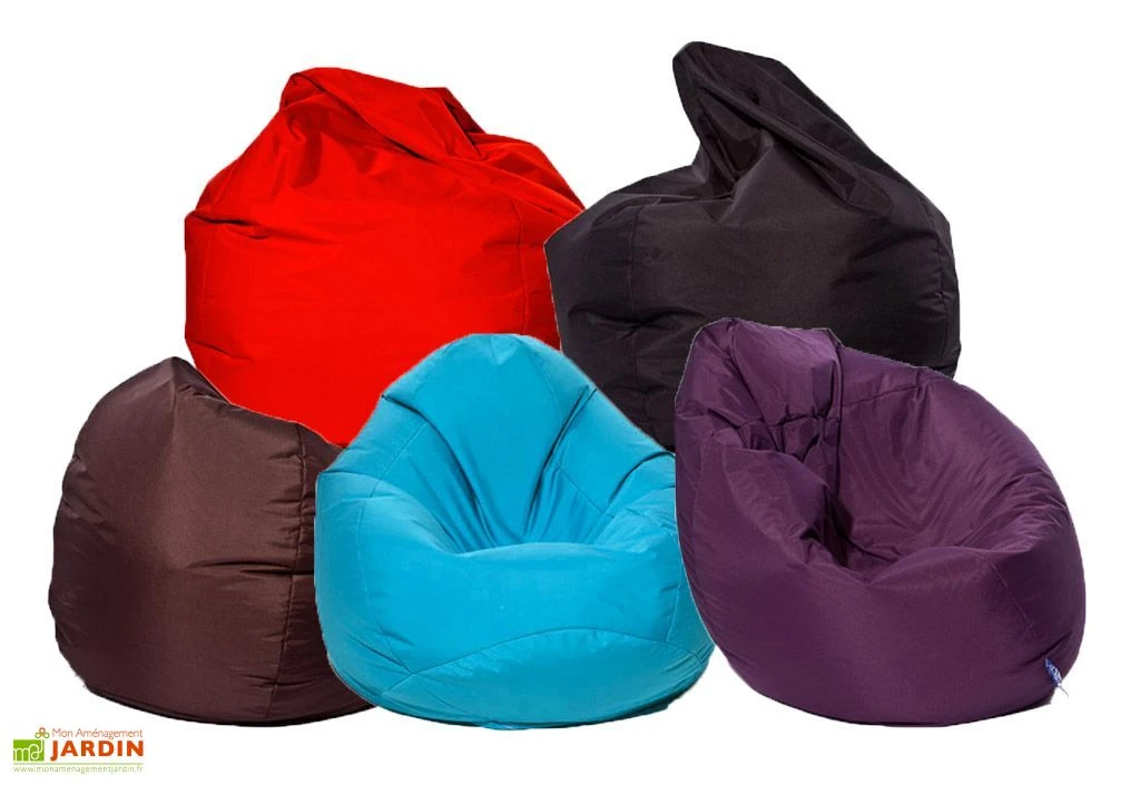 Pouf Poire Géant Extérieur – William Original 2 Pouf Poire Géant Extérieur – William Original – Image 2