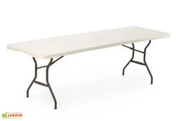 Lifetime Lot De 10 Tables Pliantes En Acier Et PEHD - 244 X 76 Cm