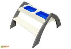 Axi Table De Pique-Nique Eau Et Sable Delta + Parasol 11 Axi Table De Pique-Nique Eau Et Sable Delta + Parasol -Hevea Jardin Magasin table bois pique nique enfants eau sable parasol 2