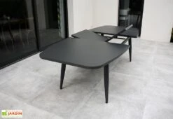 Table De Jardin Extensible En Aluminium Pilat 200/260 Cm -Hevea Jardin Magasin table de jardin extensible 200 260cm 1