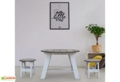Axi Table Pour Enfant En Bois De Hemlock + Tabourets -Hevea Jardin Magasin table enfant bois hemlock tabourets 2