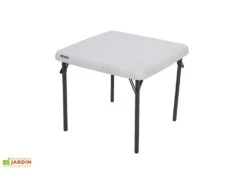 Lifetime Table Pour Enfant Pliable En Acier Et PEHD 61 X 61 Cm