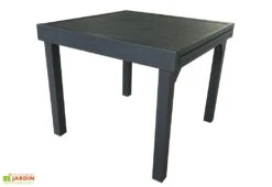 Table De Jardin Aluminium Modulo Gris Anthracite (Pls Dimensions)