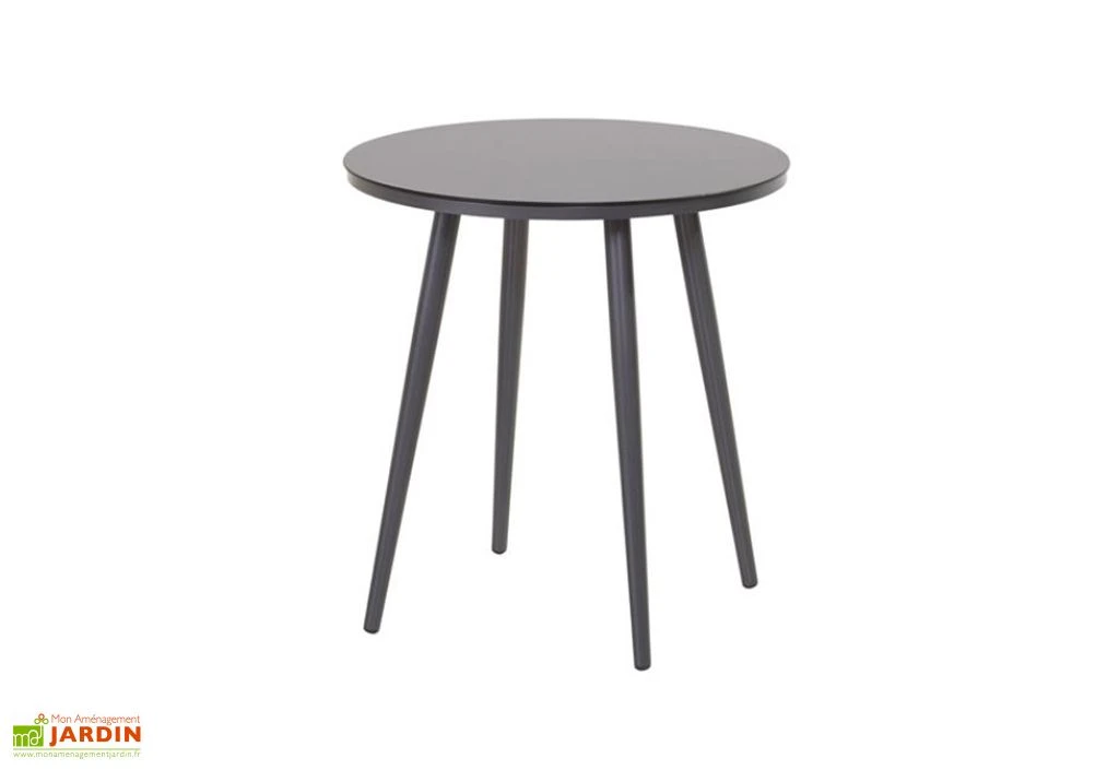 Table De Jardin En Aluminium Et HPL Sophie Studio Bistrot ⌀ 70 Cm 1 Table De Jardin En Aluminium Et HPL Sophie Studio Bistrot ⌀ 70 Cm