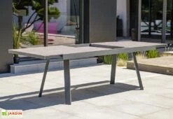 Table De Jardin Extensible Aluminium Et Céramique Stockholm 200/300 Cm 9 Table De Jardin Extensible Aluminium Et Céramique Stockholm 200/300 Cm -Hevea Jardin Magasin table jardin extensible aluminium ceramique stockholm 200 300 cm 1