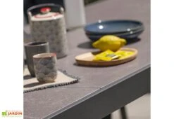 Table De Jardin Extensible Aluminium Et Céramique Stockholm 200/300 Cm 10 Table De Jardin Extensible Aluminium Et Céramique Stockholm 200/300 Cm -Hevea Jardin Magasin table jardin extensible aluminium ceramique stockholm 200 300 cm 5