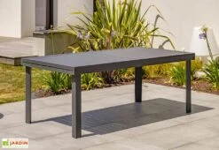 Table De Jardin Extensible En Aluminium Copenhague 200/300 Cm -Hevea Jardin Magasin table jardin extensible aluminium copenhague 100 200 300 cm 2