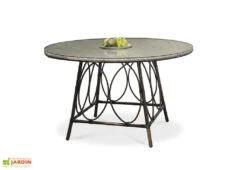 Hevea Jardin Magasin -Hevea Jardin Magasin table jardin verre aluminium resine tressee