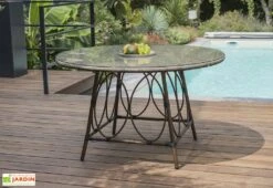 Table Ronde En Aluminium Ushuaia (125cm)