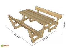 Hevea Jardin Magasin -Hevea Jardin Magasin table pique nique bois autoclave bancs 180cm 45mm 1