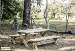 Hevea Jardin Magasin -Hevea Jardin Magasin table pique nique bois massif ekju 253500