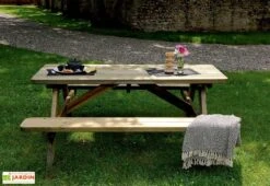 Hevea Jardin Magasin -Hevea Jardin Magasin table pique nique robuste 6 personnes 1