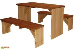 Axi Table De Pique-Nique Avec Bancs (70x80x45cm)