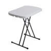 Lifetime Table Pliante Ajustable En Hauteur En Acier Et PEHD 65 X 45 Cm