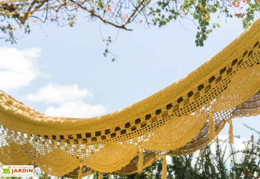 Hamac En Coton Tissé à La Main 2 X 2,37 M - Santiago XL 2 Hamac En Coton Tissé à La Main 2 X 2,37 M - Santiago XL – Image 2