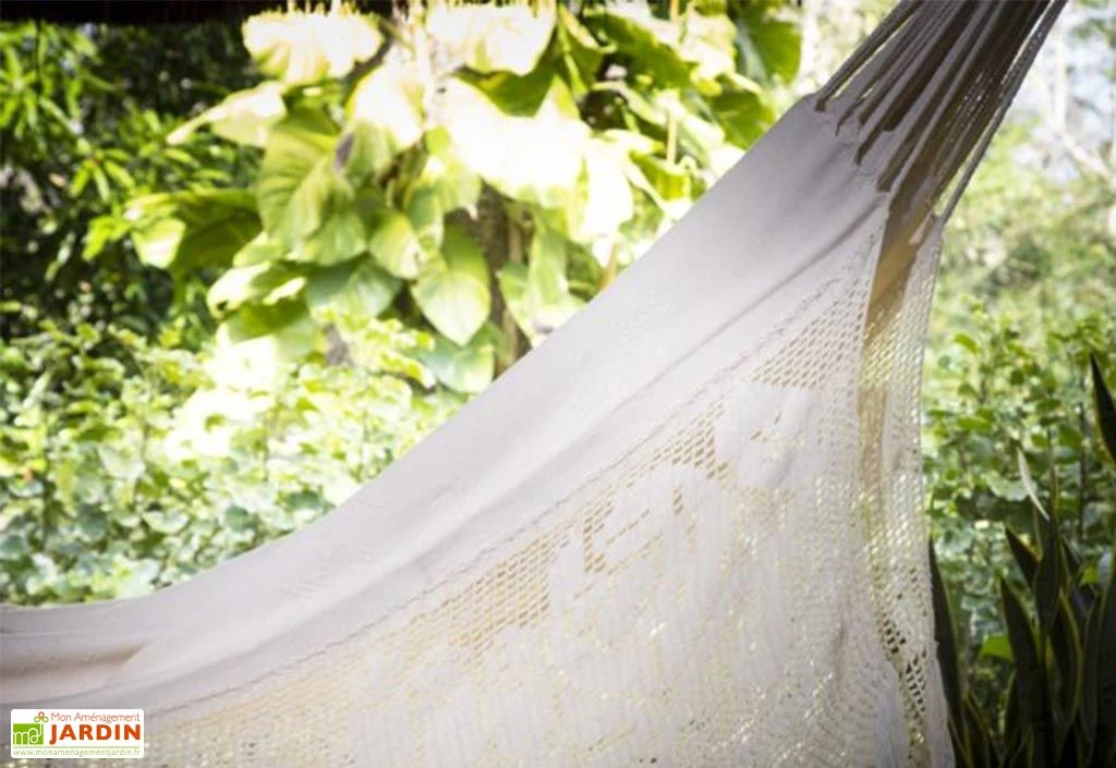 Hamac Double En Tissu Fait Main 1,80 X 2,40 M - Bogota XXL 3 Hamac Double En Tissu Fait Main 1,80 X 2,40 M - Bogota XXL – Image 3