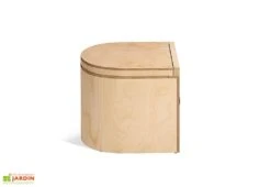 Toilettes Sèches à Séparation En Bois - TROBOLO LunaBlœm -Hevea Jardin Magasin toilettes seches lunabl m fermees 1