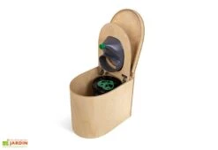 Toilettes Sèches à Séparation En Bois - TROBOLO LunaBlœm -Hevea Jardin Magasin toilettes seches separation trobolo lunabl m 1