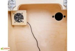 Toilettes Sèches à Séparation En Bois - TROBOLO LuweBlœm 11 Toilettes Sèches à Séparation En Bois - TROBOLO LuweBlœm -Hevea Jardin Magasin ventilation electrique toilettes seches luwebl m